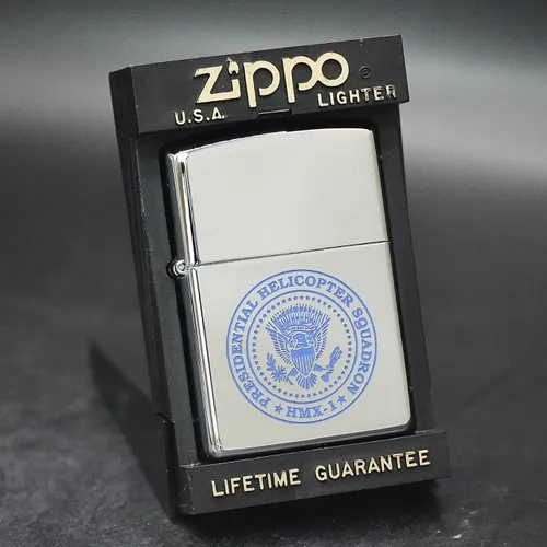 ZIPPO XƯA 1998 - HÀNG XƯA THẬP NIÊN 90s _ CHỦ ĐỀ HELICOPTER SQUADRON HMX1