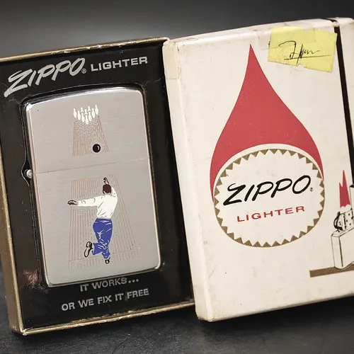 ZIPPO XƯA 1970 - HÀNG XƯA THẬP NIÊN 70s _ CHỦ ĐỀ BOWLING