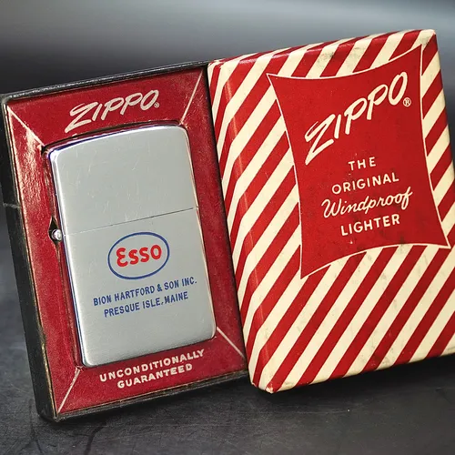 ZIPPO XƯA 1956 - HÀNG XƯA THẬP NIÊN 50s _ CHỦ ĐỀ ESSO