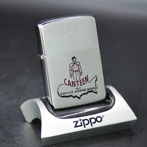 ZIPPO XƯA 1959 - HÀNG XƯA THẬP NIÊN 50s _ CHỦ ĐỀ CANTEEN
