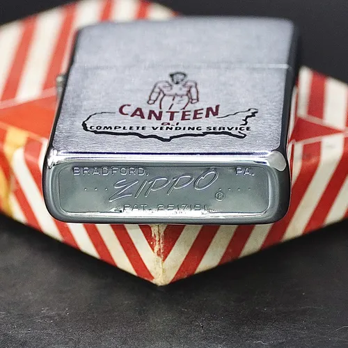 ZIPPO XƯA 1959 - HÀNG XƯA THẬP NIÊN 50s _ CHỦ ĐỀ CANTEEN