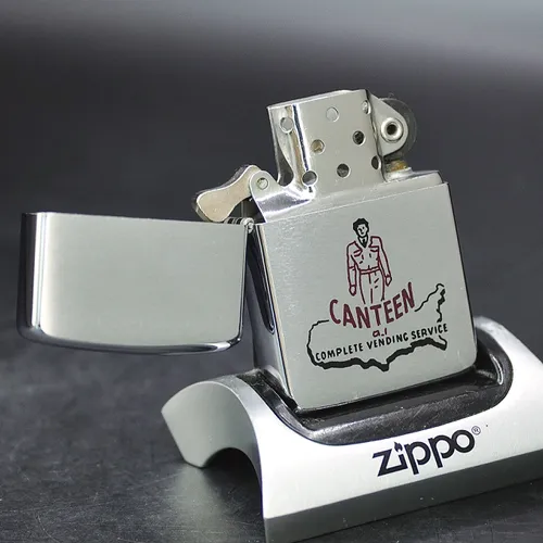ZIPPO XƯA 1959 - HÀNG XƯA THẬP NIÊN 50s _ CHỦ ĐỀ CANTEEN