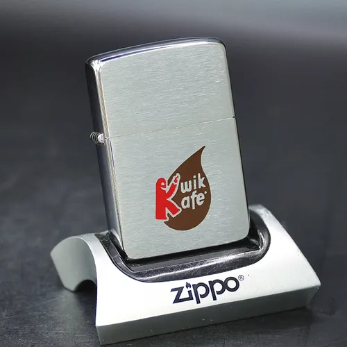 ZIPPO XƯA 1957 - HÀNG XƯA THẬP NIÊN 50s _ CHỦ ĐỀ KWIK KAFE