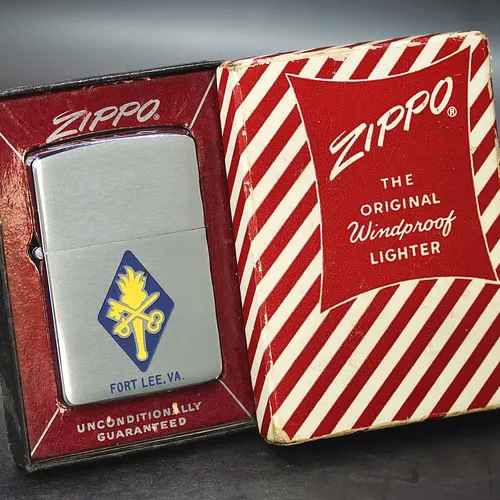 ZIPPO XƯA 1959 - HÀNG XƯA THẬP NIÊN 50s _ CHỦ ĐỀ FORT LEE