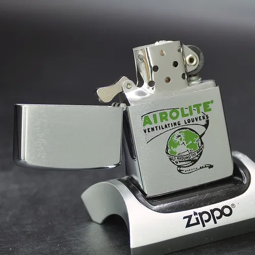 ZIPPO XƯA 1958 - HÀNG XƯA THẬP NIÊN 50s _ CHỦ ĐỀ AIROLITE