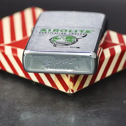 ZIPPO XƯA 1958 - HÀNG XƯA THẬP NIÊN 50s _ CHỦ ĐỀ AIROLITE