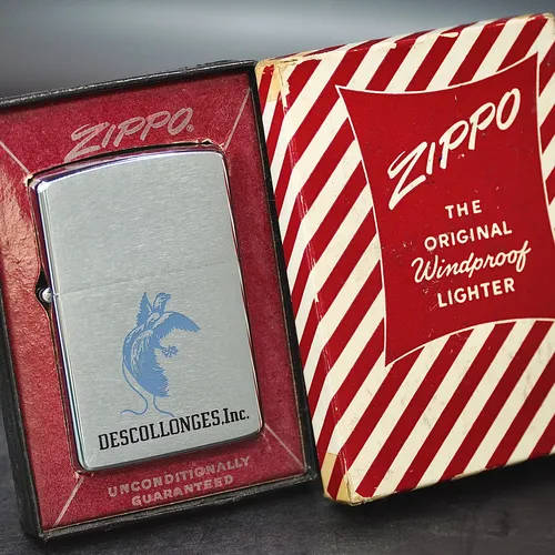 ZIPPO XƯA 1958 - HÀNG XƯA THẬP NIÊN 50s _ CHỦ ĐỀ DESCOLLONGES