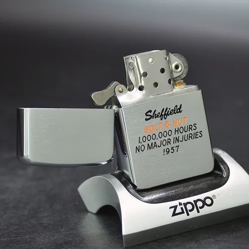 ZIPPO XƯA 1957 - HÀNG XƯA THẬP NIÊN 50s _ CHỦ ĐỀ SHEFFIELD