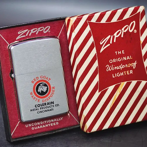 ZIPPO XƯA 1958 - HÀNG XƯA THẬP NIÊN 50s _ CHỦ ĐỀ RED GOAT