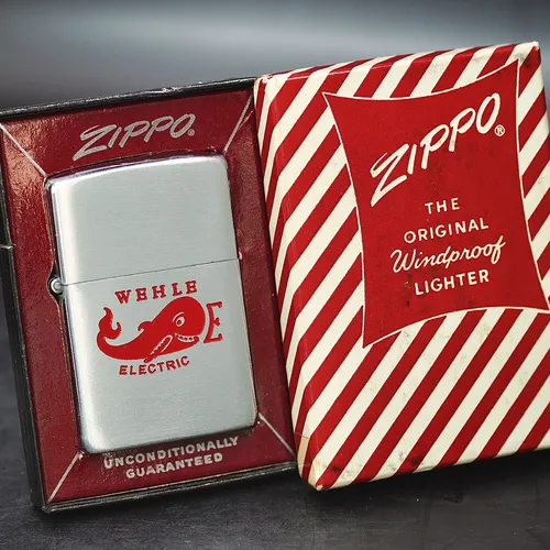 ZIPPO XƯA 1951 - HÀNG XƯA THẬP NIÊN 50s _ CHỦ ĐỀ WEHLE ELECTRIC RED