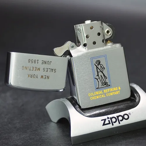 ZIPPO XƯA 1958 - HÀNG XƯA THẬP NIÊN 50s _ CHỦ ĐỀ COLONIAL COMPANY
