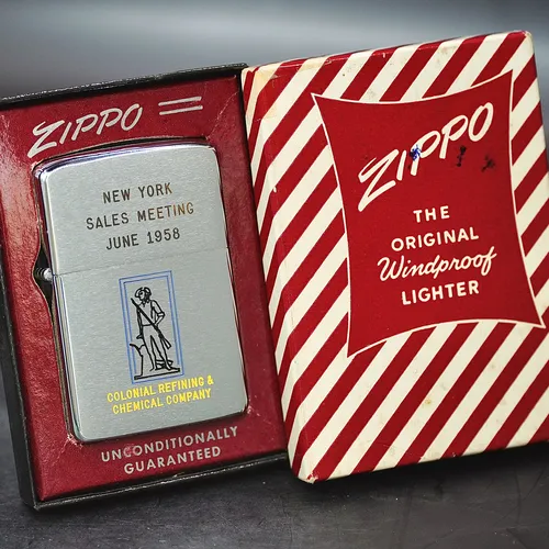 ZIPPO XƯA 1958 - HÀNG XƯA THẬP NIÊN 50s _ CHỦ ĐỀ COLONIAL COMPANY