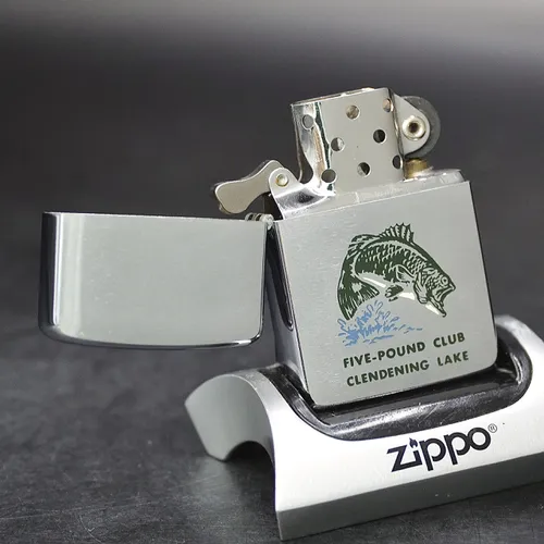 ZIPPO XƯA 1959 - HÀNG XƯA THẬP NIÊN 50s _ CHỦ ĐỀ CLENDENING LAKE