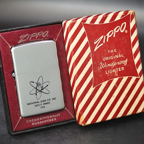 ZIPPO XƯA 1957 - HÀNG XƯA THẬP NIÊN 50s _ CHỦ ĐỀ NATIONAL LEAD CO.