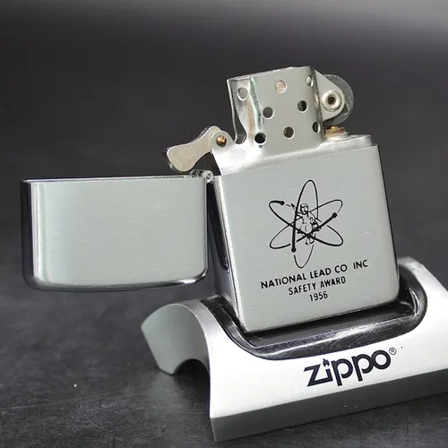 ZIPPO XƯA 1957 - HÀNG XƯA THẬP NIÊN 50s _ CHỦ ĐỀ NATIONAL LEAD CO.