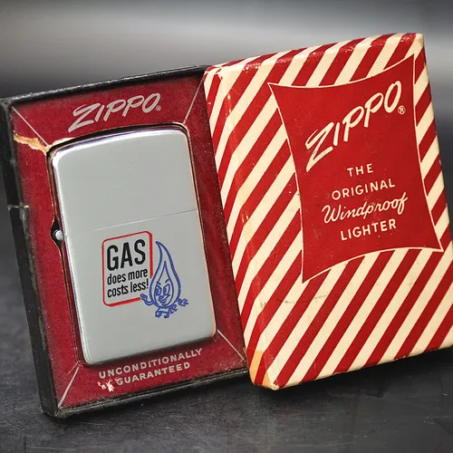 ZIPPO XƯA 1957 - HÀNG XƯA THẬP NIÊN 50s _ CHỦ ĐỀ GAS