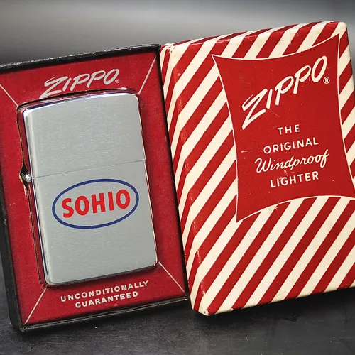 ZIPPO XƯA 1959 - HÀNG XƯA THẬP NIÊN 50s _ CHỦ ĐỀ SOHIO
