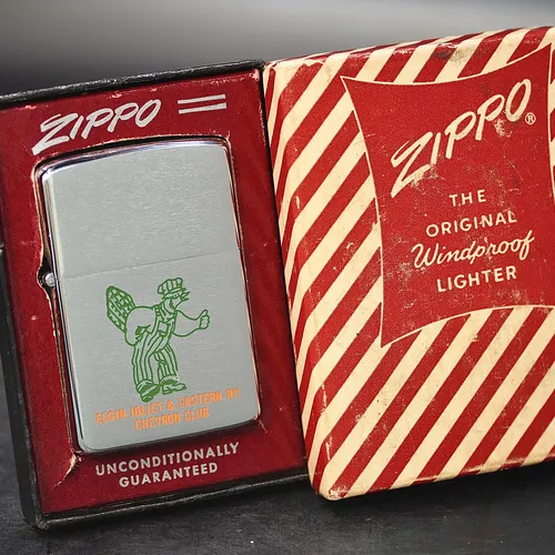 ZIPPO XƯA 1959 - HÀNG XƯA THẬP NIÊN 50s _ CHỦ ĐỀ CHEVRON CLUB