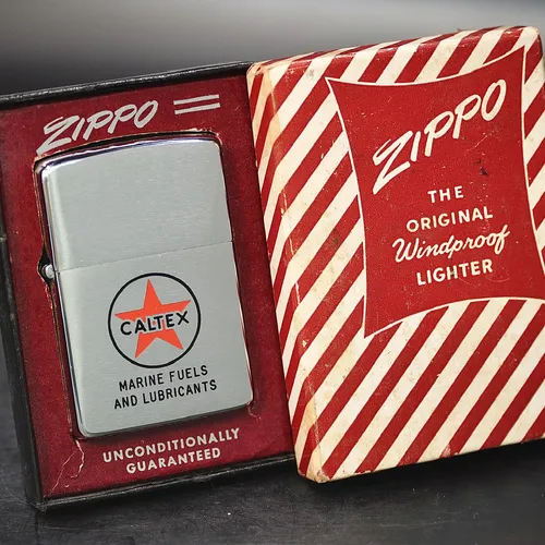ZIPPO XƯA 1959 - HÀNG XƯA THẬP NIÊN 50s _ CHỦ ĐỀ CALTEX FUELS