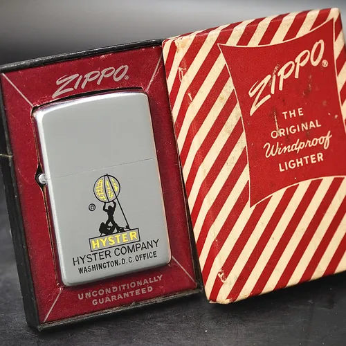 ZIPPO XƯA 1955 - HÀNG XƯA THẬP NIÊN 50s _ CHỦ ĐỀ HYSTER COMPANY