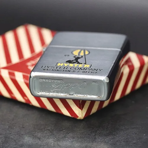 ZIPPO XƯA 1955 - HÀNG XƯA THẬP NIÊN 50s _ CHỦ ĐỀ HYSTER COMPANY