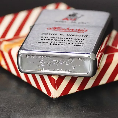 ZIPPO XƯA 1958 - HÀNG XƯA THẬP NIÊN 50s _ CHỦ ĐỀ AMBROSIA