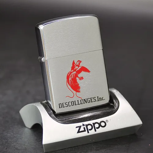 ZIPPO XƯA 1958 - HÀNG XƯA THẬP NIÊN 50s _ CHỦ ĐỀ DESCOLLONGES INC. RED