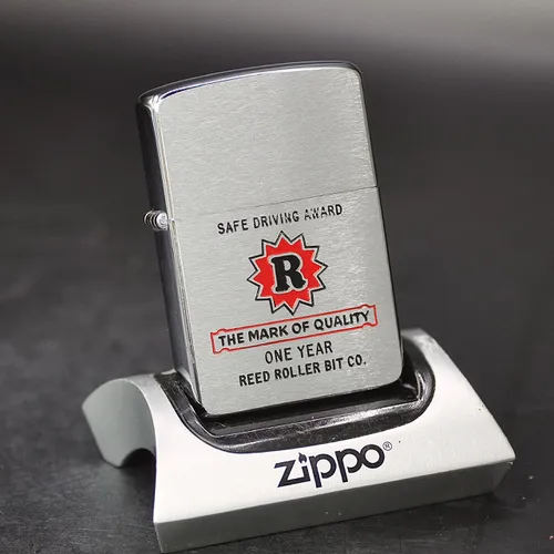 ZIPPO XƯA 1958 - HÀNG XƯA THẬP NIÊN 50s _ CHỦ ĐỀ REED ROLLER BIT CO.