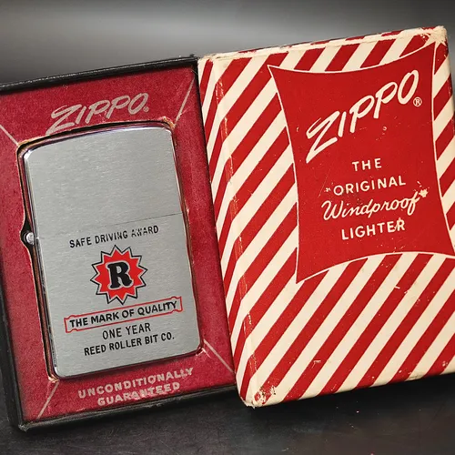 ZIPPO XƯA 1958 - HÀNG XƯA THẬP NIÊN 50s _ CHỦ ĐỀ REED ROLLER BIT CO.