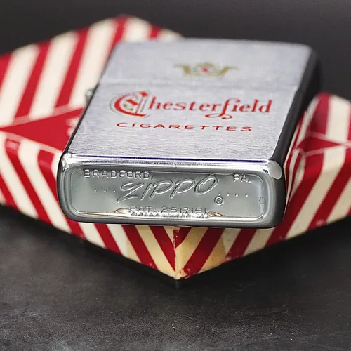 ZIPPO XƯA 1959 - HÀNG XƯA THẬP NIÊN 50s _ CHỦ ĐỀ CHESTERFIELD CIGARETTES