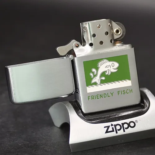 ZIPPO XƯA 1955 - HÀNG XƯA THẬP NIÊN 50s _ CHỦ ĐỀ FRIENDLY FISCH
