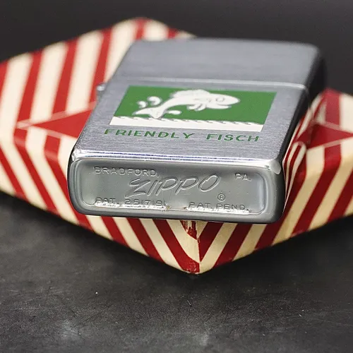 ZIPPO XƯA 1955 - HÀNG XƯA THẬP NIÊN 50s _ CHỦ ĐỀ FRIENDLY FISCH