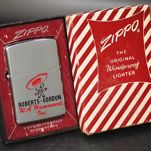 ZIPPO XƯA 1959 - HÀNG XƯA THẬP NIÊN 50s _ CHỦ ĐỀ ROBERTS GORDON