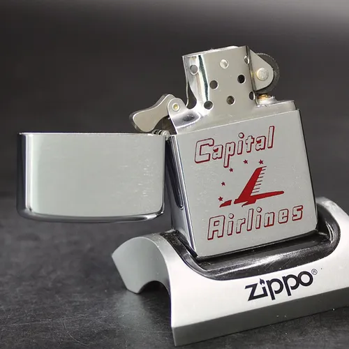 ZIPPO XƯA 1973 - HÀNG XƯA THẬP NIÊN 70s _ CHỦ ĐỀ CAPITAL AIRLINES