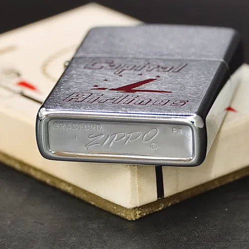 ZIPPO XƯA 1973 - HÀNG XƯA THẬP NIÊN 70s _ CHỦ ĐỀ CAPITAL AIRLINES