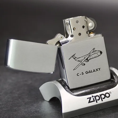 ZIPPO XƯA 1982 - HÀNG XƯA THẬP NIÊN 80s _ CHỦ ĐỀ C-5 GALAXY