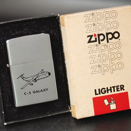 ZIPPO XƯA 1982 - HÀNG XƯA THẬP NIÊN 80s _ CHỦ ĐỀ C-5 GALAXY