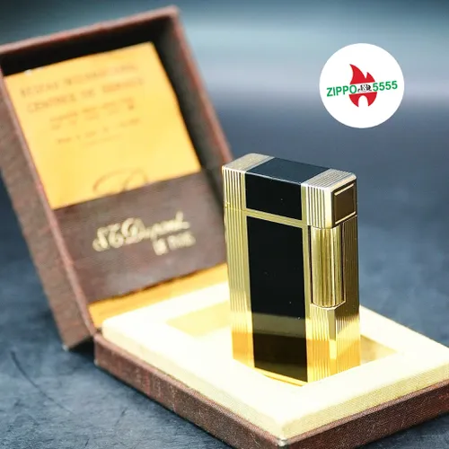 S.T. Dupont Ligne 1 Men Đen Hàng Xưa Thập Niên 1970s