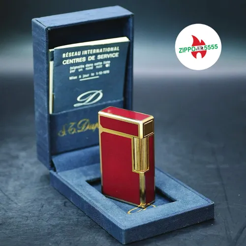 S.T. Dupont Ligne 1 Men Đỏ Đô Hàng Xưa Thập Niên 70s