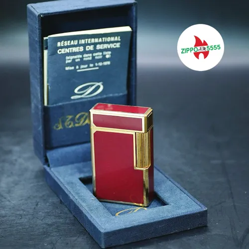 S.T. Dupont Ligne 1 Men Đỏ Đô Hàng Xưa Thập Niên 70s