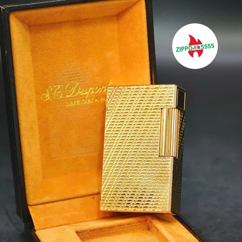 S.T. Dupont Ligne 1 Vân Xéo Hướng Đôi Hàng Xưa Thập Niên 1970s