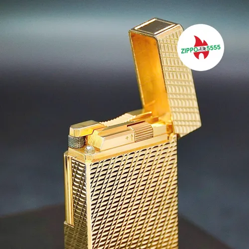 S.T. Dupont Ligne 1 Vân Xéo Hướng Đôi Hàng Xưa Thập Niên 1970s