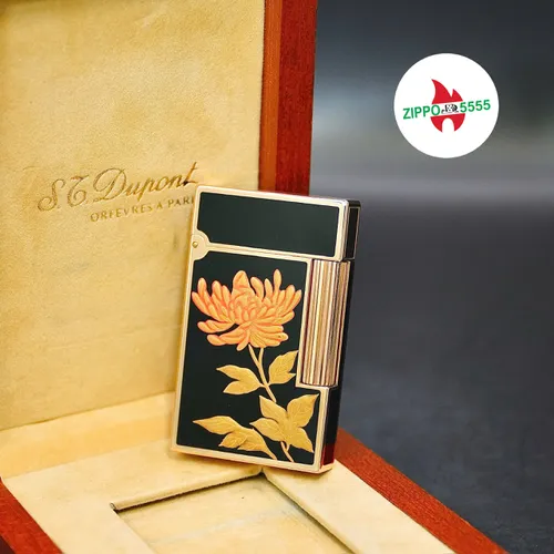 S.T. Dupont thập niên 80s – tuyệt tác men đen Maki-e Nhật Bản