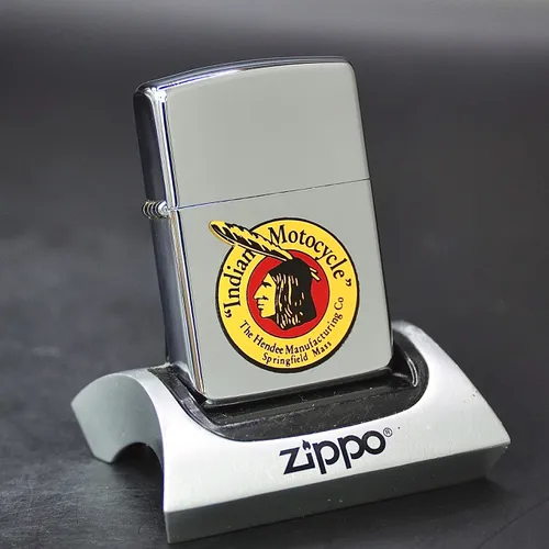 ZIPPO CANADA XƯA 1995 - HÀNG XƯA THẬP NIÊN 90s _ CHỦ ĐỀ INDIAN MOTOCYCLE