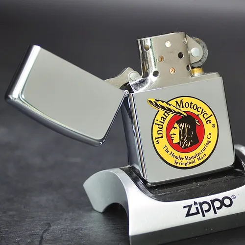 ZIPPO CANADA XƯA 1995 - HÀNG XƯA THẬP NIÊN 90s _ CHỦ ĐỀ INDIAN MOTOCYCLE