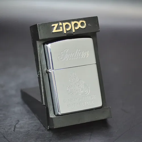 ZIPPO XƯA 1995 - HÀNG XƯA THẬP NIÊN 90s _ CHỦ ĐỀ INDIAN FINEST MOTOCYCLE