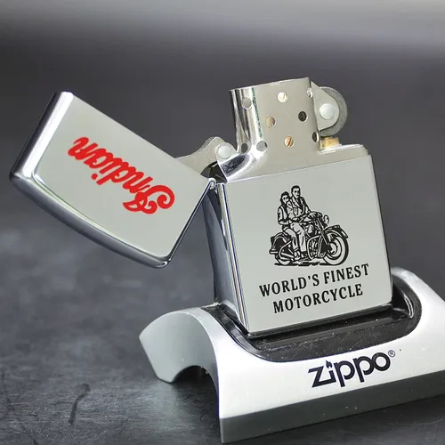ZIPPO CANADA XƯA 1995 - HÀNG XƯA THẬP NIÊN 90s _ CHỦ ĐỀ INDIAN FINEST MOTOCYCLE