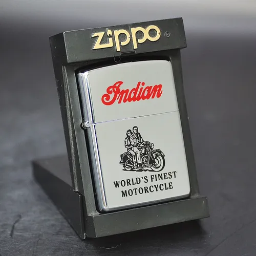ZIPPO CANADA XƯA 1995 - HÀNG XƯA THẬP NIÊN 90s _ CHỦ ĐỀ INDIAN FINEST MOTOCYCLE