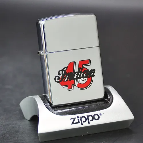 ZIPPO CANADA XƯA 1995 - HÀNG XƯA THẬP NIÊN 90s _ CHỦ ĐỀ INDIAN 45 SCOUT