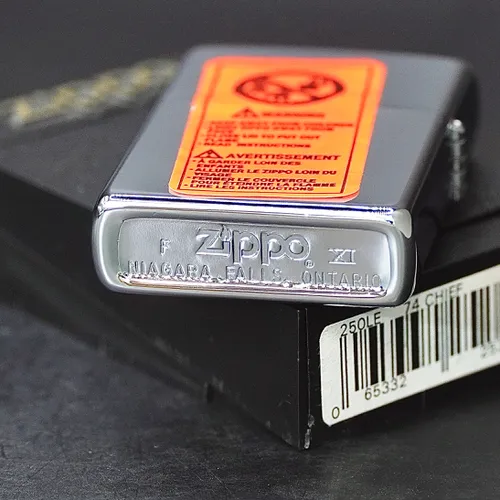 ZIPPO CANADA XƯA 1995 - HÀNG XƯA THẬP NIÊN 90s _ CHỦ ĐỀ INDIAN THE STANDARD